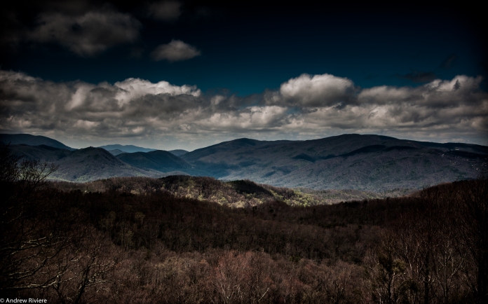 Over look of The Smokey Mountains